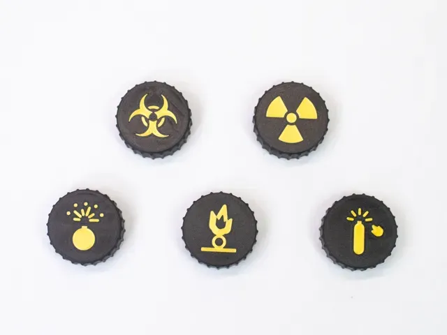 Hazard Cap - Warning Symbol Lid for PET Bottles — Фото 5 из 6