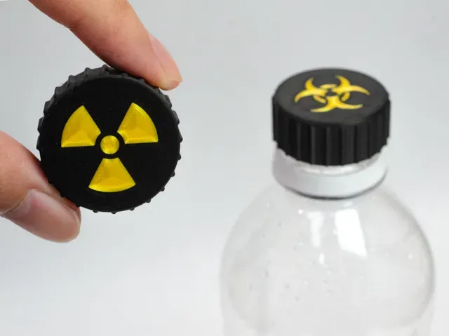 Hazard Cap - Warning Symbol Lid for PET Bottles — Фото 2 из 6