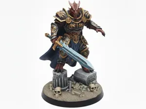 Fighter Dragonborn Male D&D Miniature (48mm)