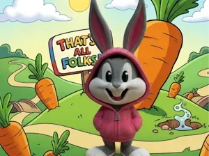 Bugs Bunny Chibi con Sudadera