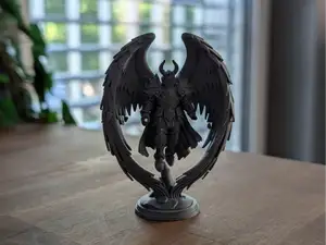 Dark Angel Knight Statue