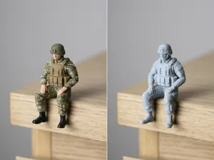 Sitting Soldier