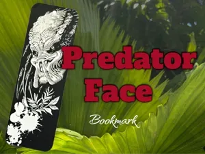 Predator Face - Bookmark