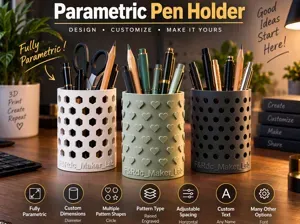 Parametric Pen Holder
