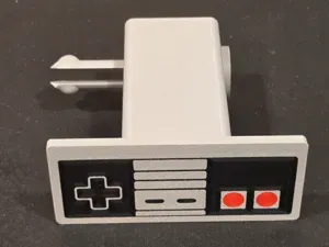 Nintendo Controller 2" hitch cover