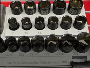 Stanley Metric 1/2 drive socket tray