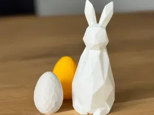 Moderner Osterhase / Osterdeko / Bunny / Easter