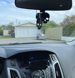 Skull Rearview Mirror Charm