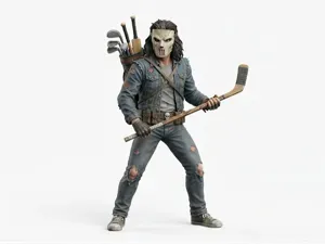 Casey Jones TMNT Chibi Figurine