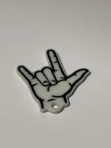 I love you keychain