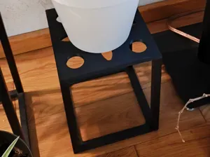Flower Stand Black PLA CF