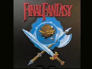Final Fantasy NES Cover Art