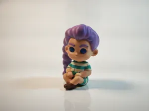 Cute Rumi Chibi Figurine 3D Printable