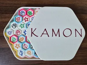 Kamon board game - great 2 player strategy game!