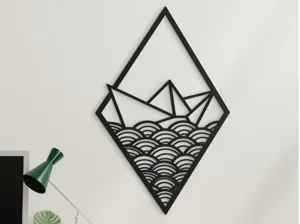 3D Wall Art Boat
