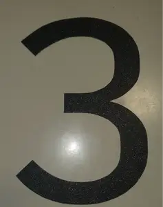 numbers 200mm , from 0 to 9, thickness 0.8mm