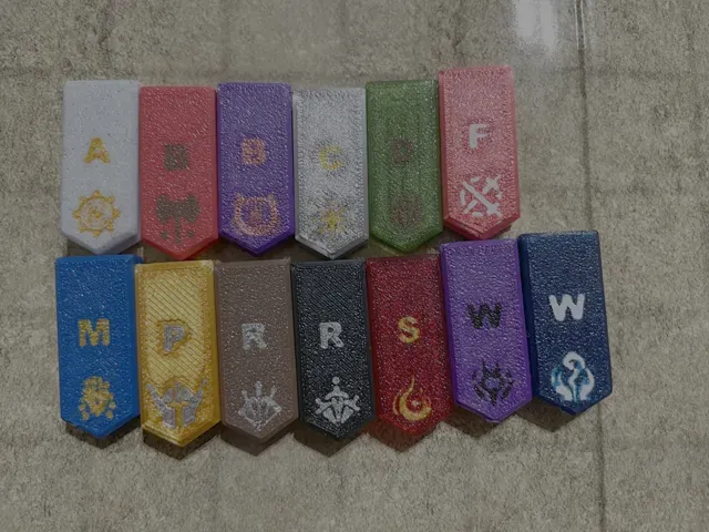 D&D Simple class/npc/enemy initiative markers — Фото 3 из 3