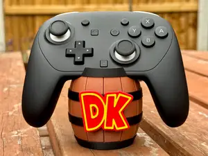 Nintendo Switch 2 Donkey Kong Pro Controller stand