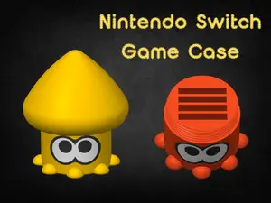 Nintendo Switch Game Case (Splatoon Squid Edition)