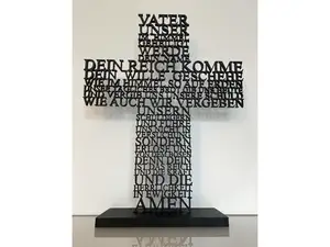 großes Kreuz Gebet Vater unser The Lord's Prayer