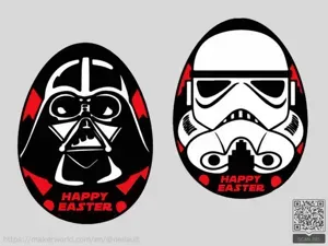Star Wars Easter Eggs Coaster Set