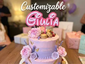 Disney Cake Topper Generator