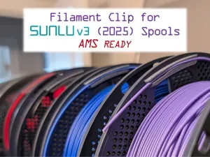 Filament Clip for Sunlu v3 (2025) Spools