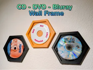CD DVD Bluray Wall Frame