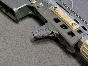 Custom Fuzzy Airsoft Handstop for M-LOK Handguard