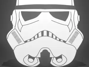 Star Wars - Imperial Stormtrooper Helmet Lightbox