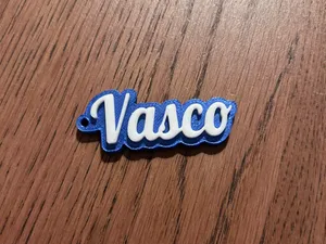 Vasco name keychain