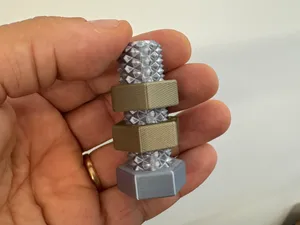 Nuts & Bolts Double Screw Fidget