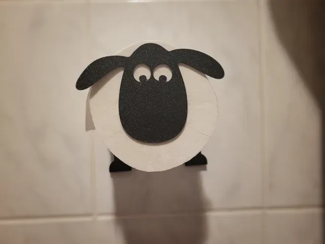 Toilet Paper Holder (Shaun the Sheep) — Image 2 of 4