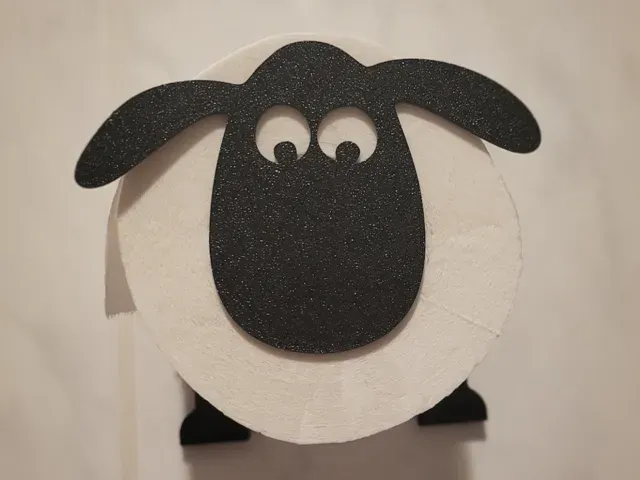 Toilet Paper Holder (Shaun the Sheep)