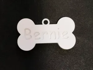 Dog tag for Bernie