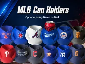 MLB Can / Drink Holder Hoodies with Jersey Name