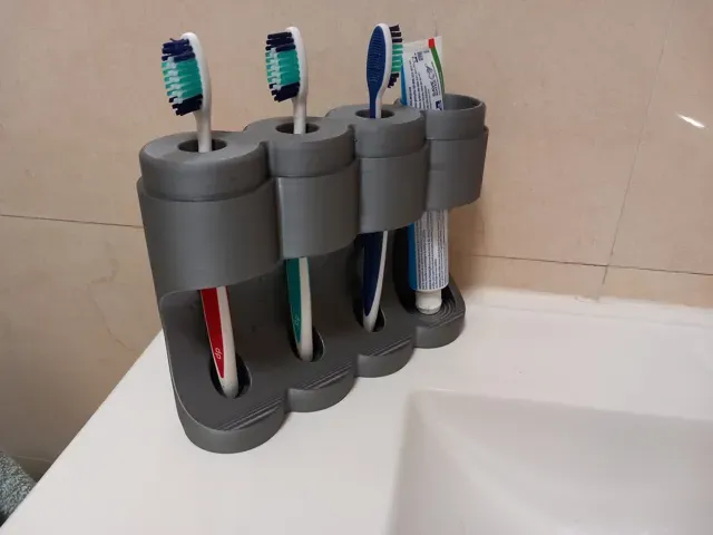 PORTA-ESCOVAS DE DENTE - Com alojamento para pasta — Фото 13 из 15