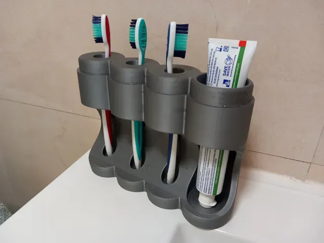 PORTA-ESCOVAS DE DENTE - Com alojamento para pasta — Фото 14 из 15