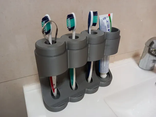 PORTA-ESCOVAS DE DENTE - Com alojamento para pasta — Фото 10 из 15