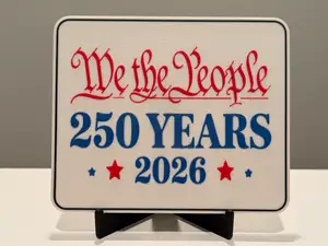 WE THE PEOPLE 250 YEARS - 2026 SIGN