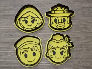 Character Cookie Cutter Stamp Pack 20
