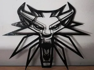Witcher wolf Wall Art