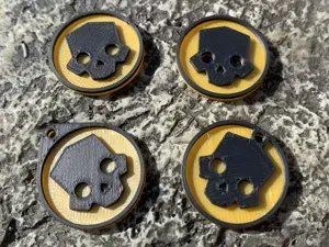 Helldivers 2 Coin / Keychain / Shopping Cart Coin