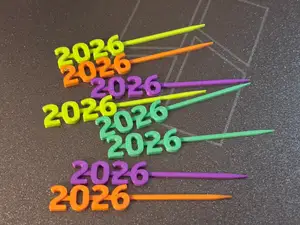 Festive Toothpicks - 2026 new year