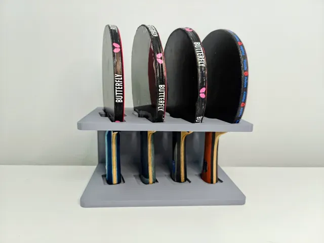 Ping Pong (Table Tennis) Paddle Holder — Image 2 of 2