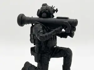 Modern Soldier with Bazooka (scale 1x35)