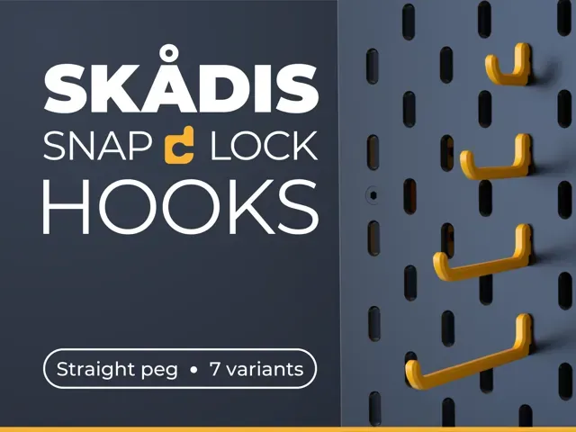 IKEA Skadis Snap Lock Hooks Set — Фото 2 из 11