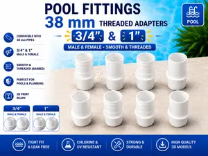 Pool Fittings Hose 38mm 3/4'' & 1'' Set