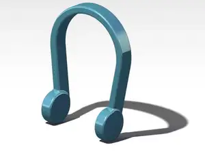 Nose clip for swimming