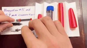 3D printed fountain pen - Hongdian #5 nib